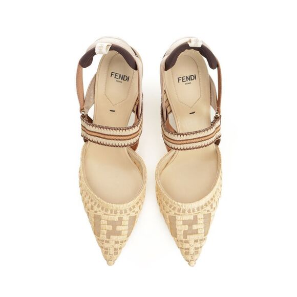 Fendi Women "Colibrì" Slingback - Picture 5 of 5